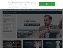 Tablet Screenshot of overhemden.com